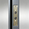 High End Cast Aluminum Pivot Door With Beautiful Double Sided Decorative Patterns And Anti Rust Surface Treatment
