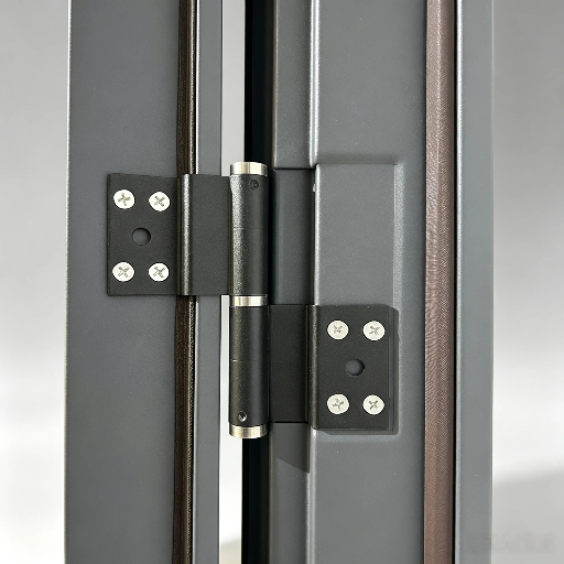 High End Cast Aluminum Pivot Door With Beautiful Double Sided Decorative Patterns And Anti Rust Surface Treatment