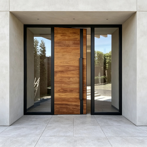 Wholesale Modern Metal Pivot Door For Villa Entrance Custom Finished Large Pivot Front Door Supplied By China Factory