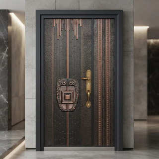 Reliable Steel Door Factory and Aluminum Cast Door Manufacturer Producing Durable Main Entrance Doors for Buildings
