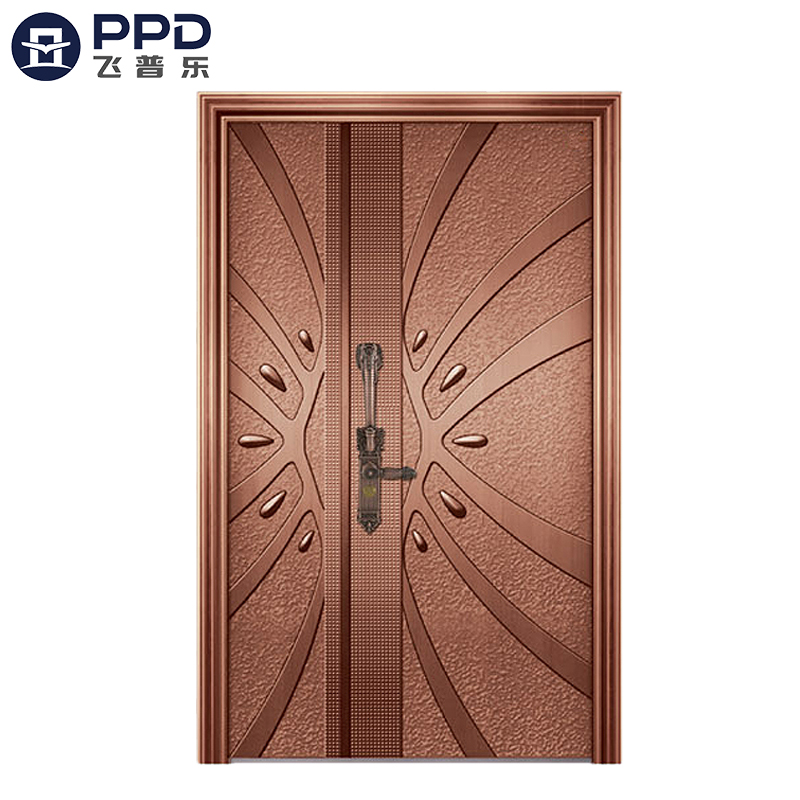 FPL-8004 Bronze Aluminium Plate Explosion Bullet Proof Aluminum Cast Door