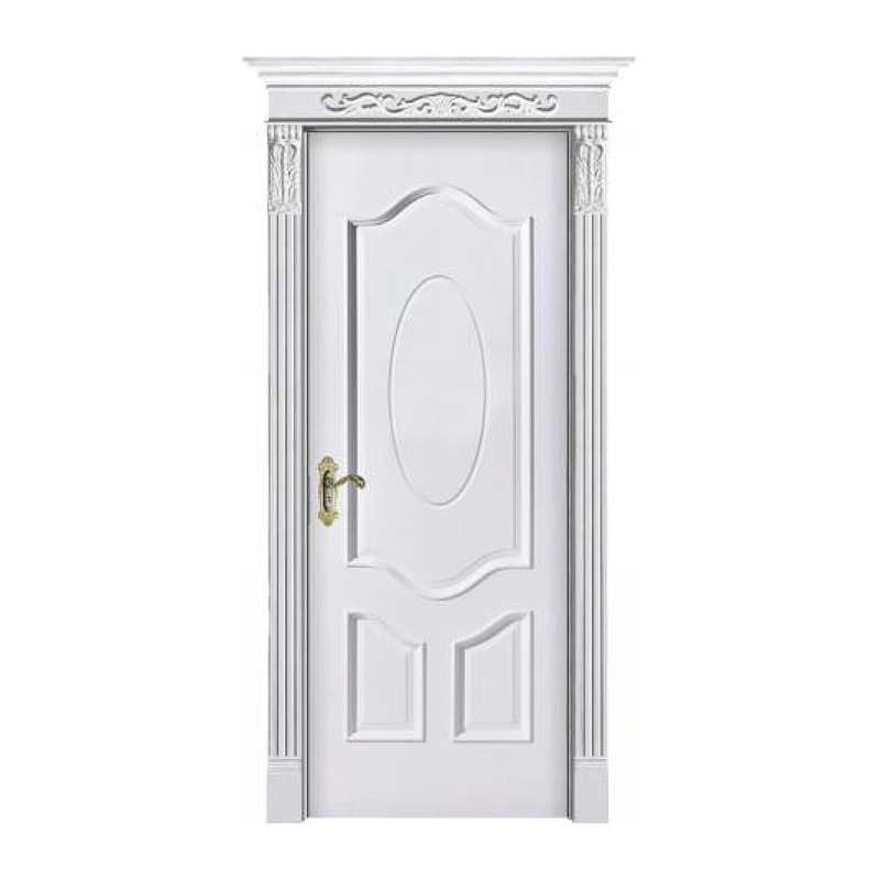 China Factory Price Modern Interior Doors Wood Bathroom Door Solid Wood Interior Door