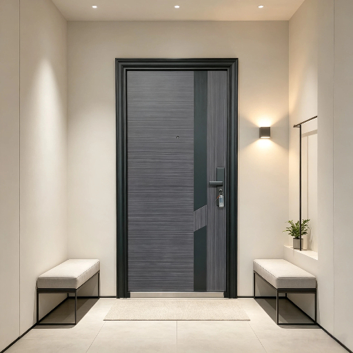 Custom Steel Door Factory Direct Wholesale High Security Entrance Systems Designed for Residential and Commercial Properties Featuring Superior