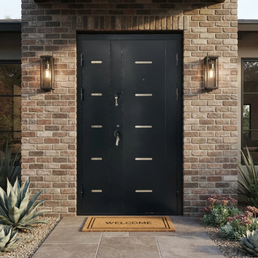 Russia Design Metal Steel Entry Doors Black Metal+MDF Panel Security Doors for Home