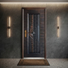 High Quality Steel Security Door with Reinforced Frame Providing Maximum Strength and Durability