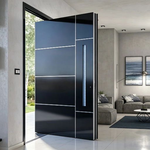 Heavy Duty Exterior Pivot Door From China Door Factory Custom Modern Pivot Entry Door Wholesale Pivot Front Door