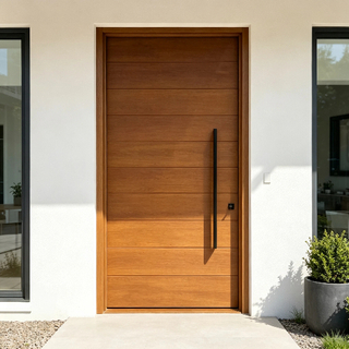  High Quality Insulated Front Steel Door for Residential Villa
