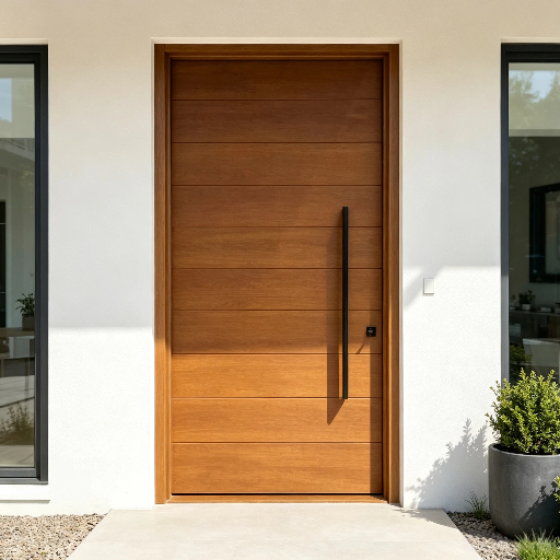  High Quality Insulated Front Steel Door for Residential Villa