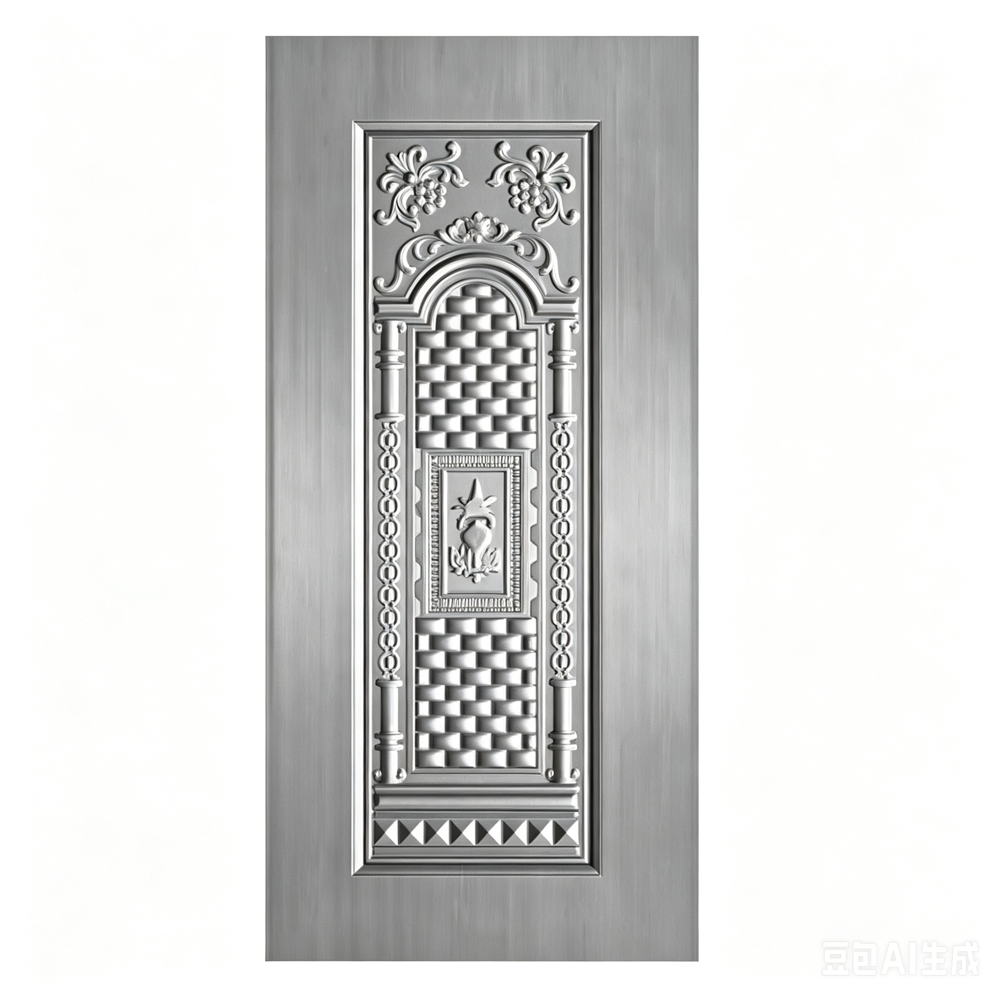 Heavy Duty Exterior Steel Door Skin and Metal Sheet Factory Direct Supply for Builders