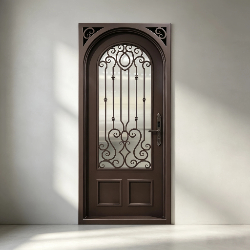Commercial Grade Heavy Duty Glass Entry Door For Retail Storefront And Modern Office Building Main Entrance