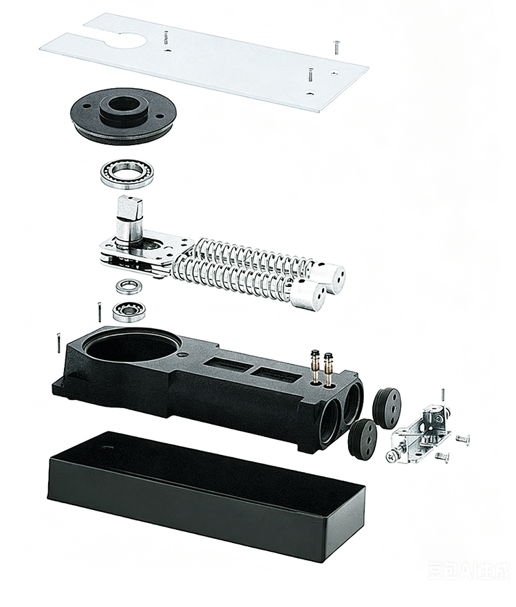 Heavy Duty Oversized Pivoting Front Door Pivot Door Systems with Smart Lock Security for Modern Villas