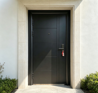 Steel Security Door Factory Direct Heavy Duty Exterior Front Door