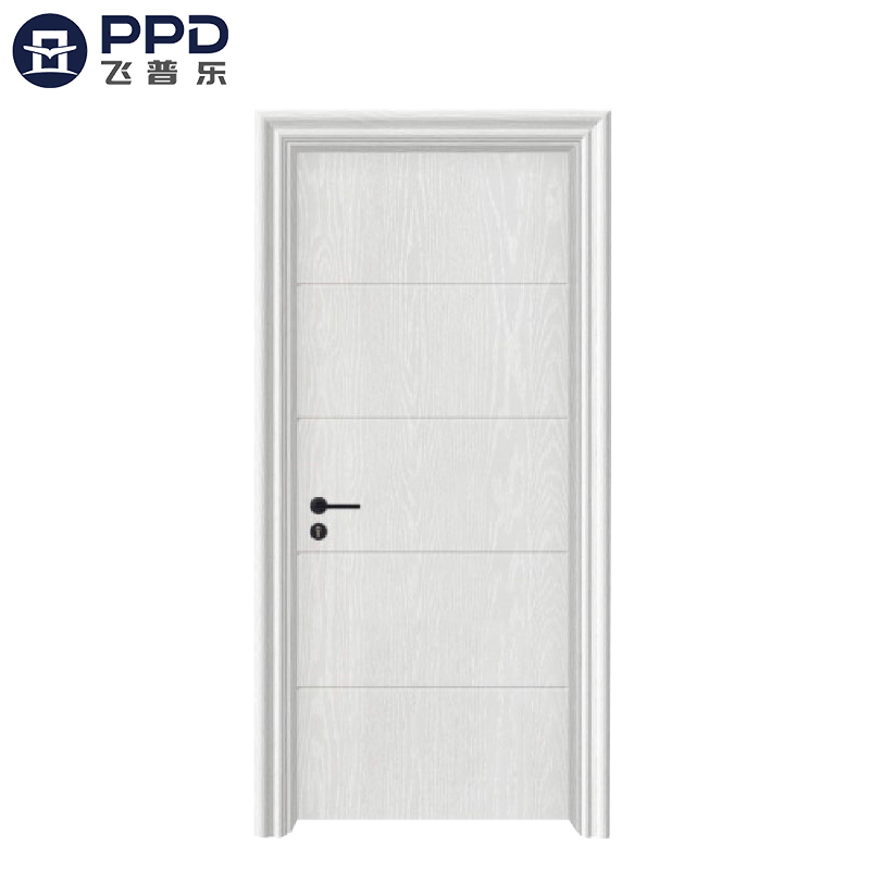 PHIPULO White Victorian Carving Bedroom WPC Wooden Door