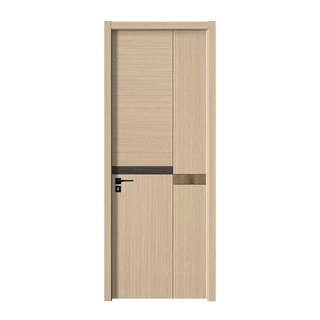 Royal Style Luxury Apartment Project Composites WPC Plastic Wood Door Interior Wood Doors With Frames