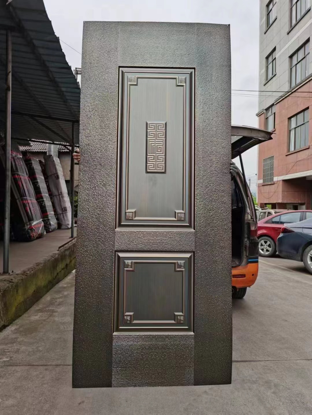 Phipulo Latest Metal Steel Stamped Sheet Good Quality Steel Door Skin For Gate