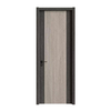 China Factory Modern Simple Style WPC Wood Plastic Composite Modern Door Interior Doors Home WPC Wooden Door