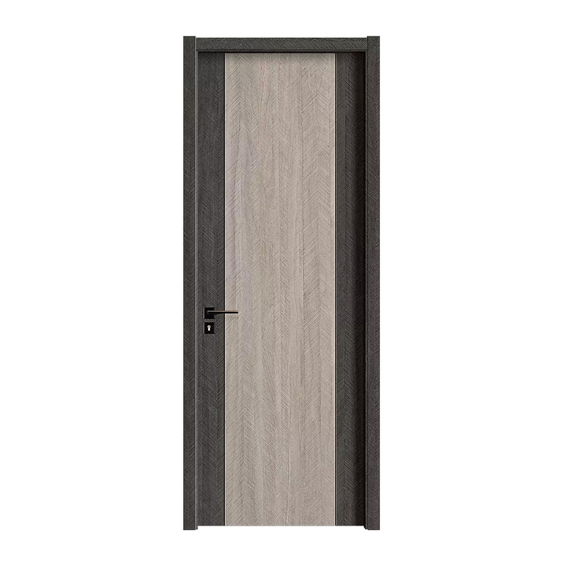 China Factory Modern Simple Style WPC Wood Plastic Composite Modern Door Interior Doors Home WPC Wooden Door