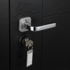 China Factory Hot Selling Russia Design Main Entrance Steel Door Multi Locks Russia Steel Door