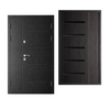 High-End Russia Security Door Solid Steel Construction Double Main Entry Door