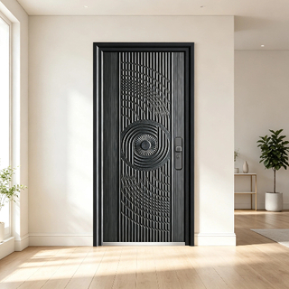Factory Direct Custom Security Steel Door for Modern Home Exterior