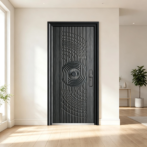 Factory Direct Custom Security Steel Door for Modern Home Exterior