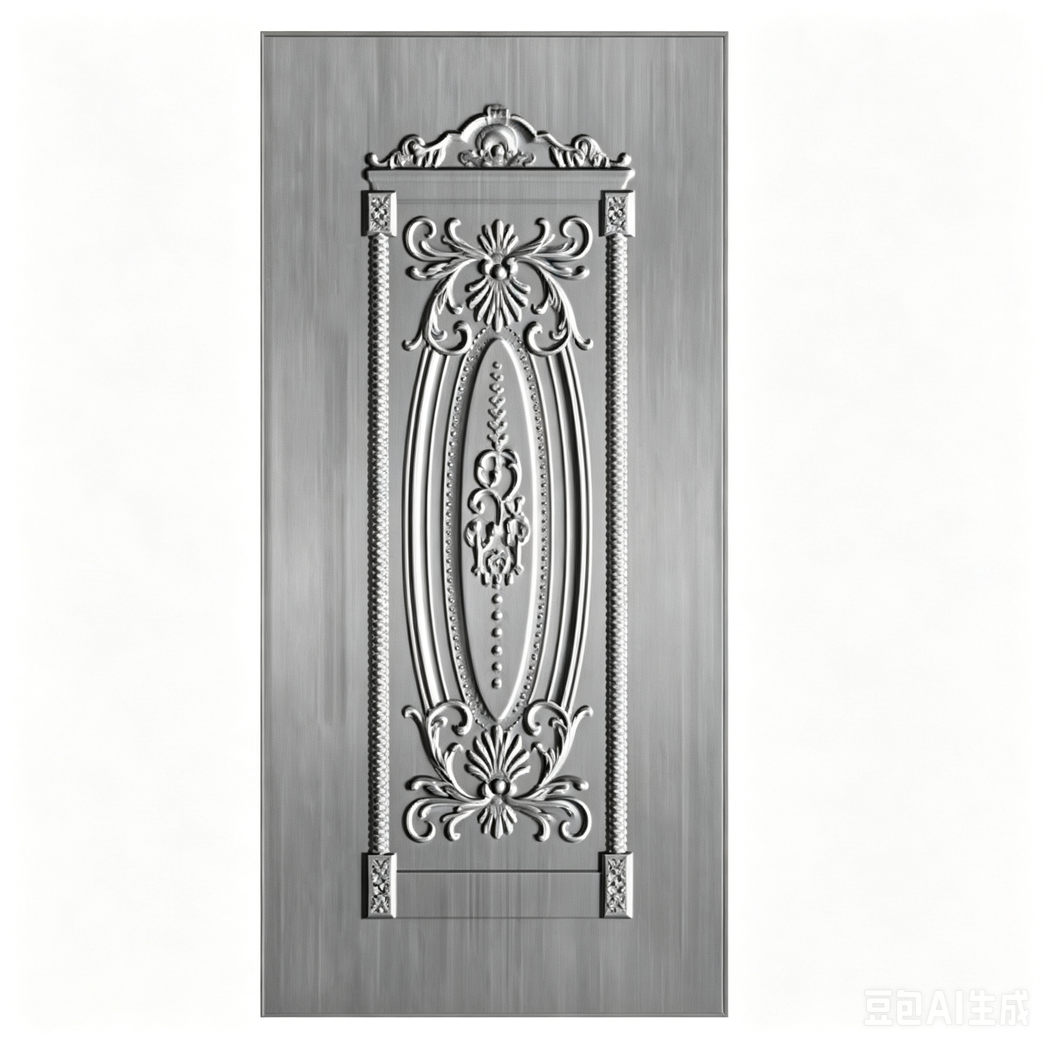 Classic Design Steel Door Panels Durable Metal Skins for Residential Front Entrance Gates