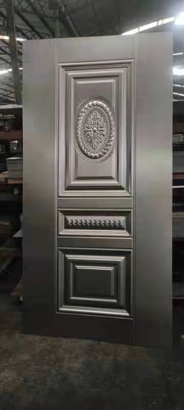 Phipulo High Grade Customized Metal Door Skin Embossed Door Plate For Home