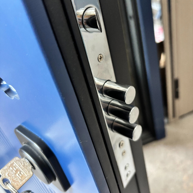 China Supplier New Design Steel Doors Factory Price Exterior Steel Wooden Iron Russia Door