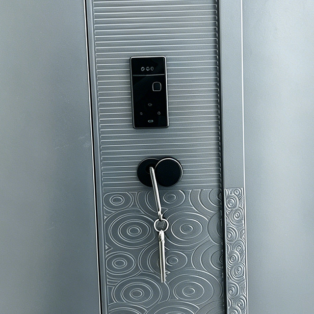 Factory Direct Sale Smart Security Steel Door Modern Design for Home