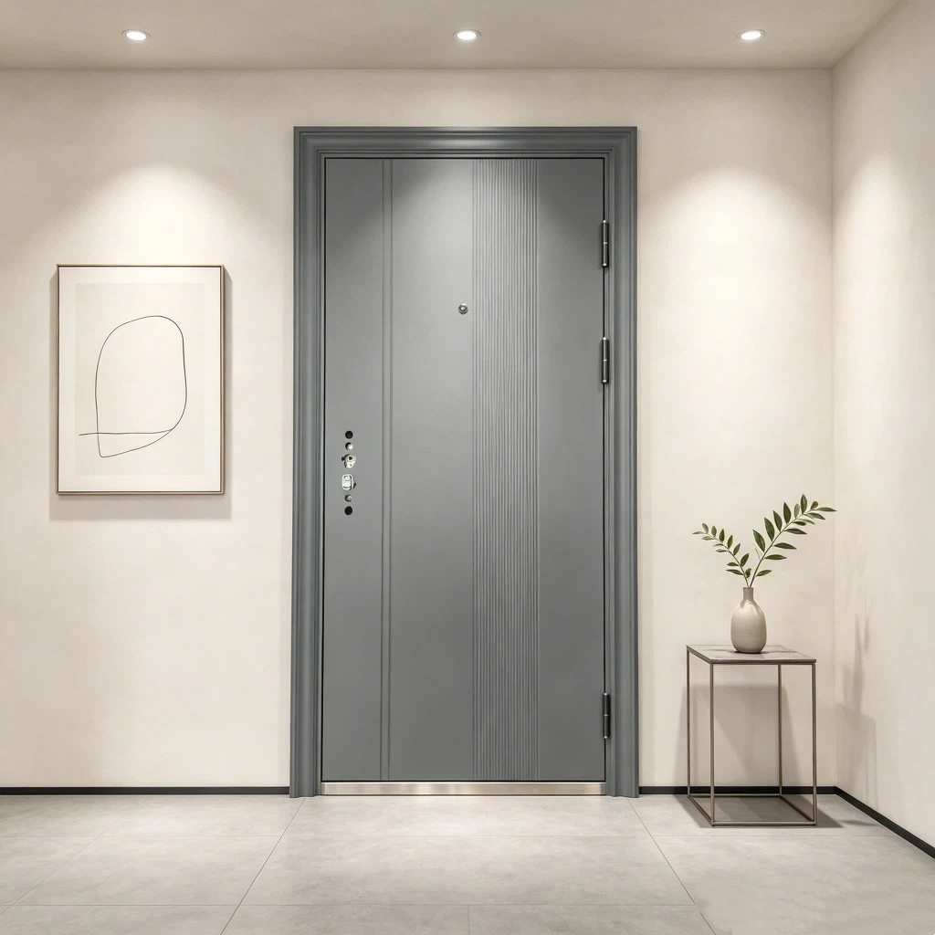 Direct Doorfactory Supply of Customized Steel Doors Featuring Weatherproof Coatings and Reinforced Steel Frames