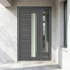 Heavy Duty Villa Pivot Door Manufactured By China Door Factory Custom Color Exterior Pivot Entry Door Wholesale High Security Pivot Door For House Renovation