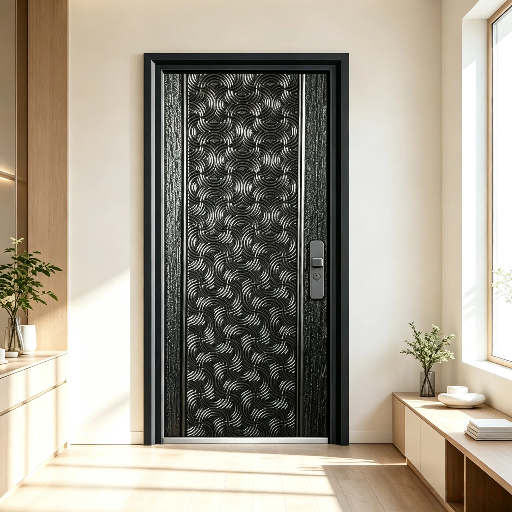 Wholesale High Security Front Entrance Steel Door with Frame
