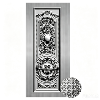 Factory Powder Coated Security Steel Door Skin and Metal Sheet Trusted China Supplier Wholesale