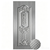 High Security Exterior Steel Door Panels Powder Coated Wrought Steel Skins for House Entrance