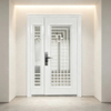 Contemporary Glass Door For Bedroom And Kitchen With Smooth Track And Heavy Duty Hardware Included