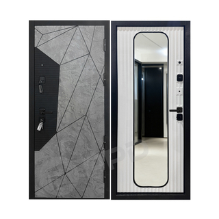 Premium Steel Russia Door Noise Reduction Front Entrance Russia Door Stable Structure For Urban Luxury Homes