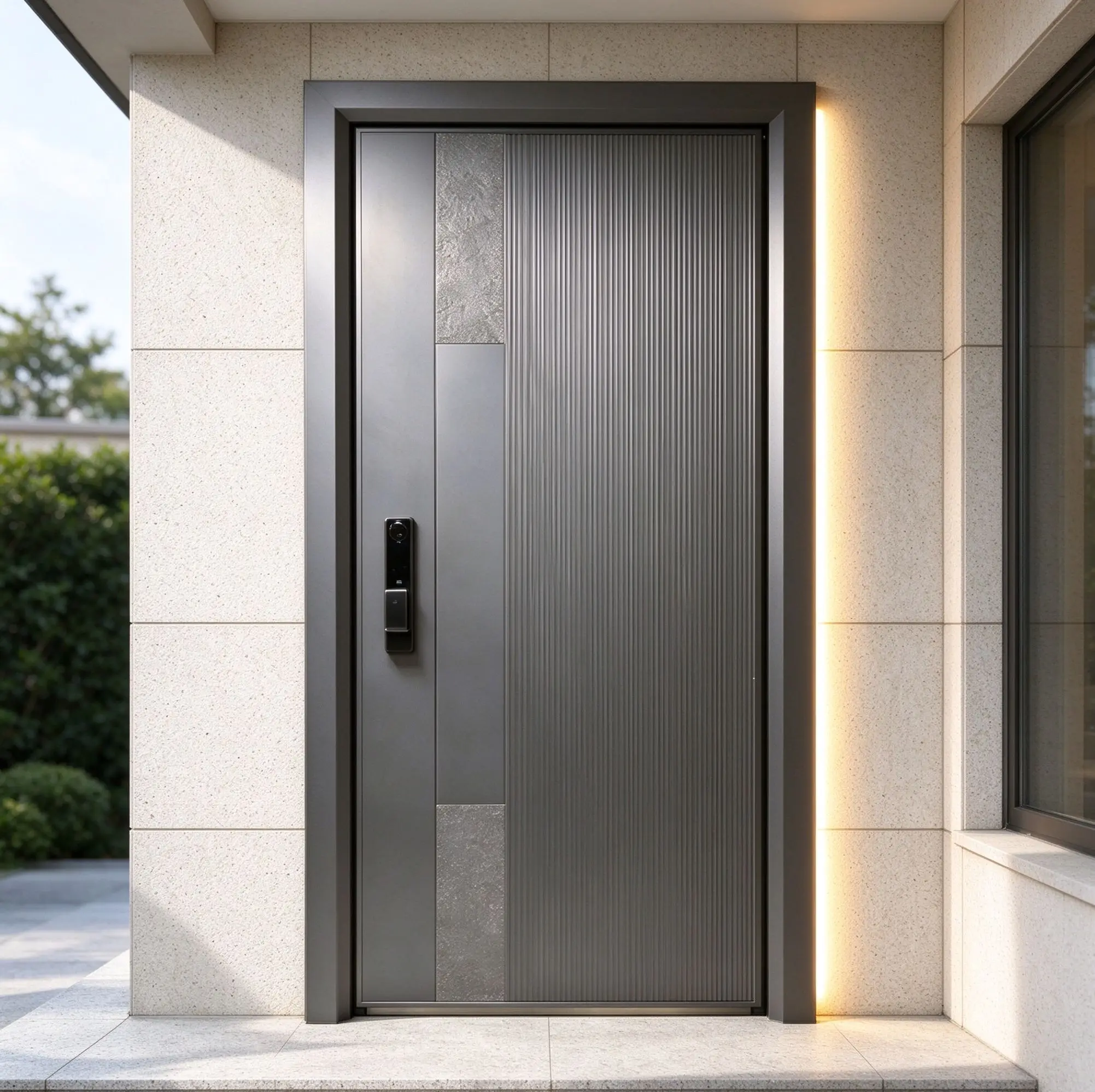 Smart Door Supplier China High Quality Smart Security Door for Home Use